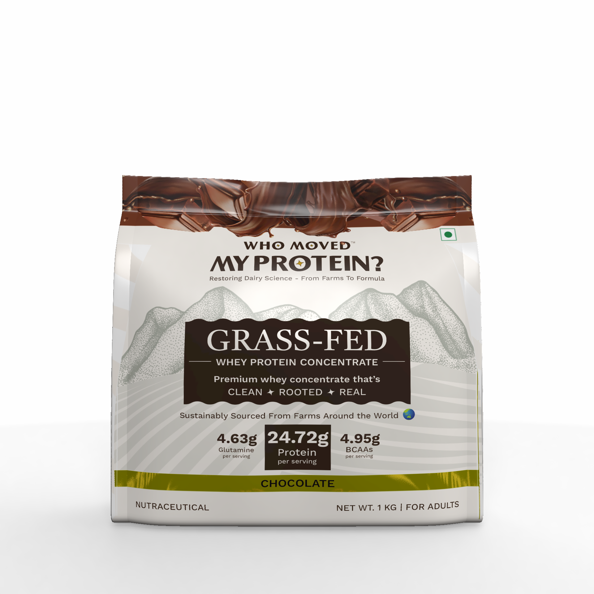 Grass Fed Whey Protein Concentrate - Chocolate