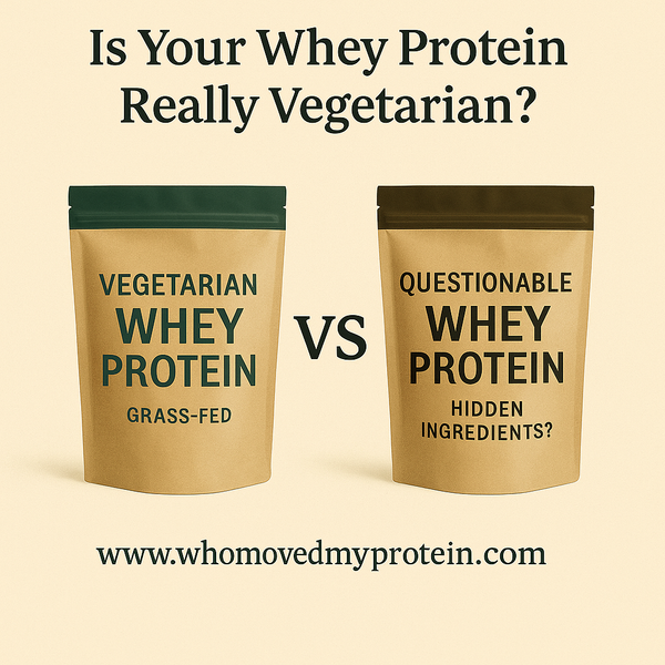Is Your Whey Protein Really Vegetarian? What Most Brands Don’t Tell You
