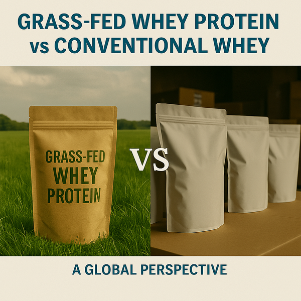 Grass-Fed Whey Protein vs Conventional Whey: A Global Perspective