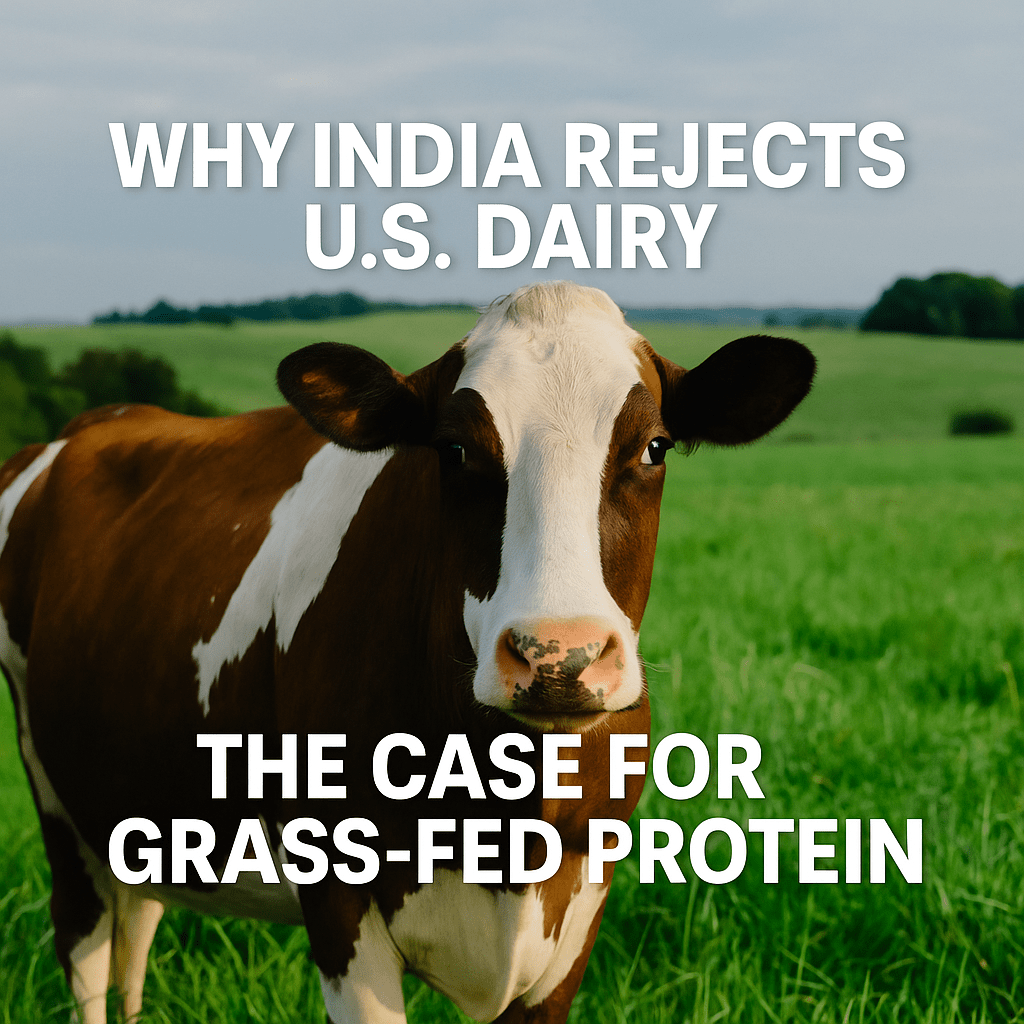Non-Veg Milk Controversy: Why India Said No and Why Grass-Fed Protein Is the Future - Who Moved My Protein
