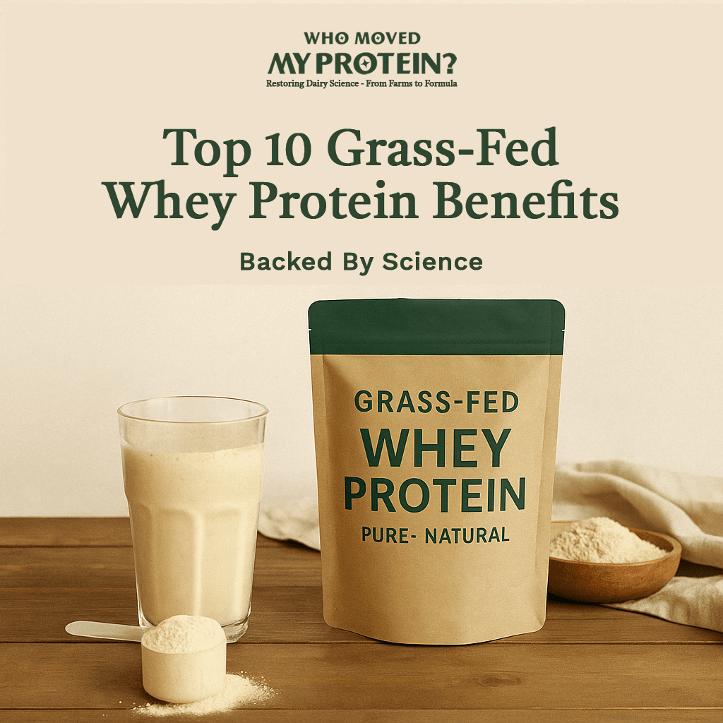 Top 10 Grass-Fed Whey Protein Benefits Backed by Science - Who Moved My Protein