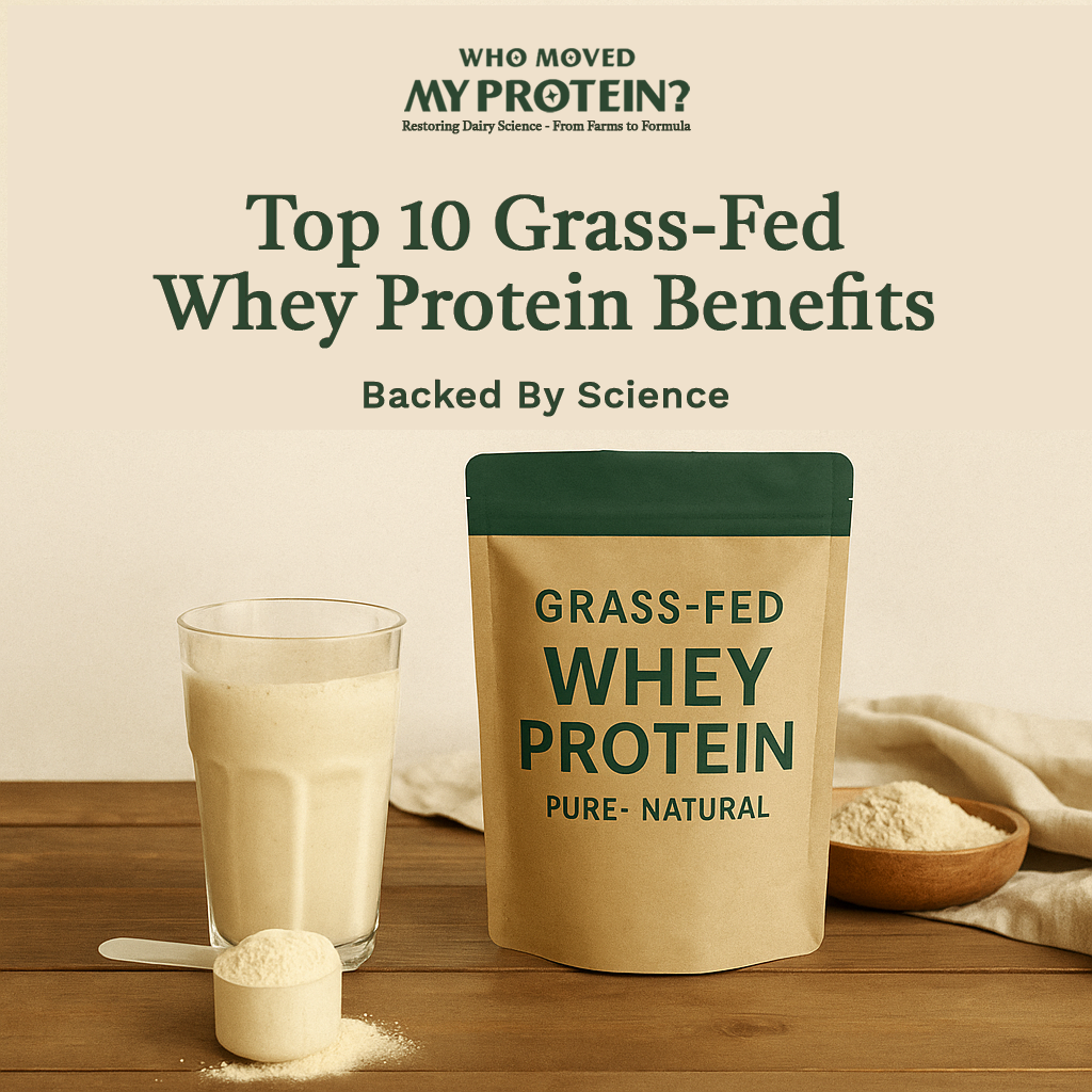 Top 10 Grass-Fed Whey Protein Benefits Backed by Science