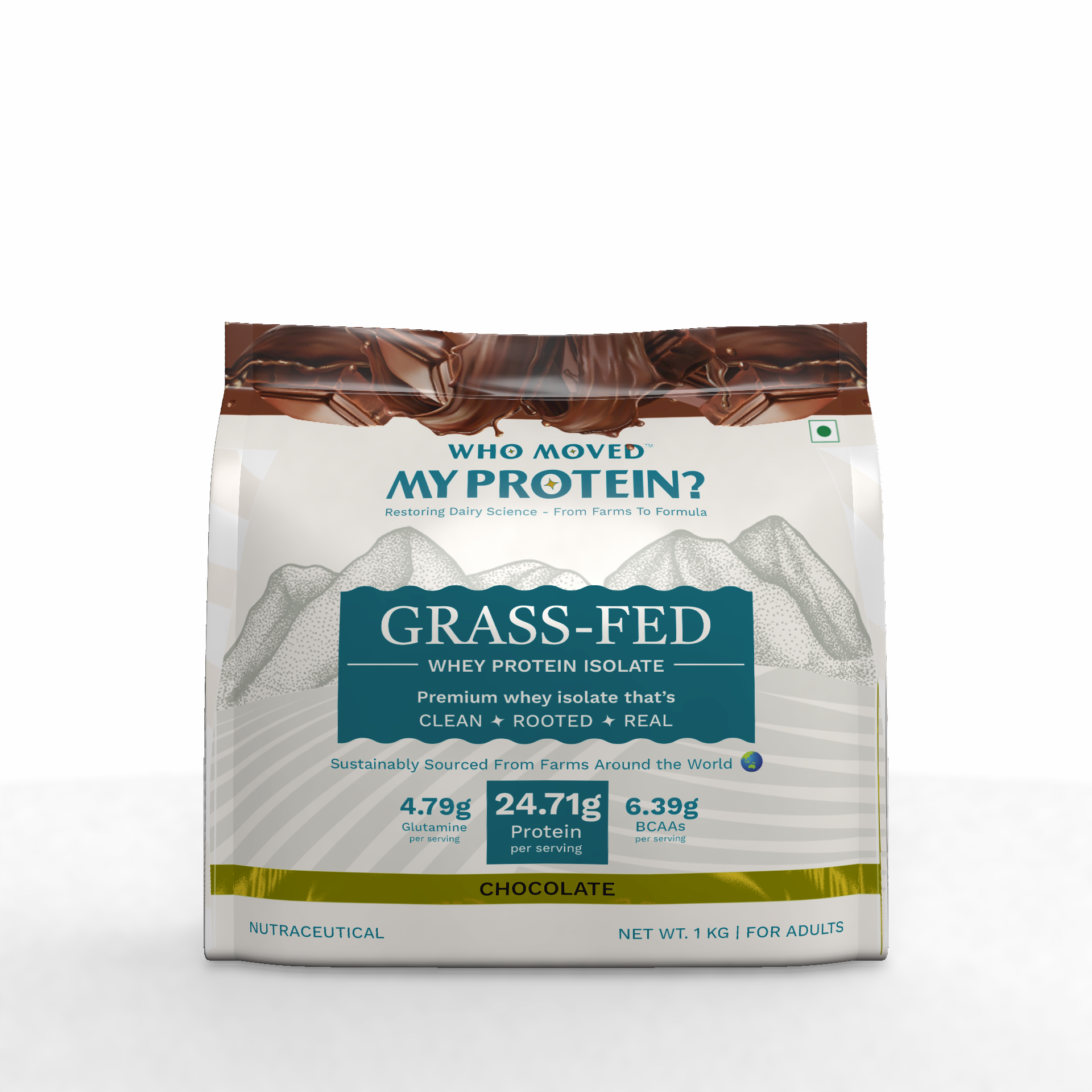 Grass Fed Whey Protein Isolate - Chocolate
