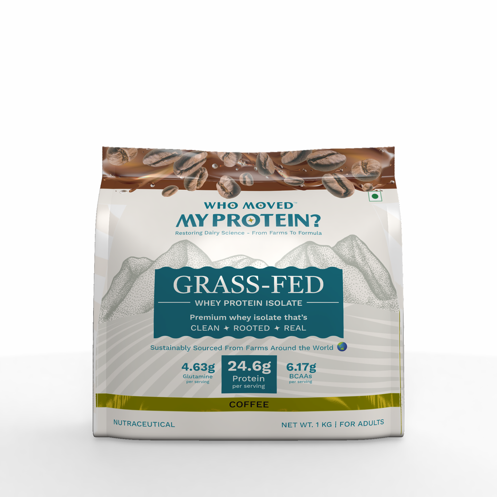 Grass Fed Whey Protein Isolate - Coffee